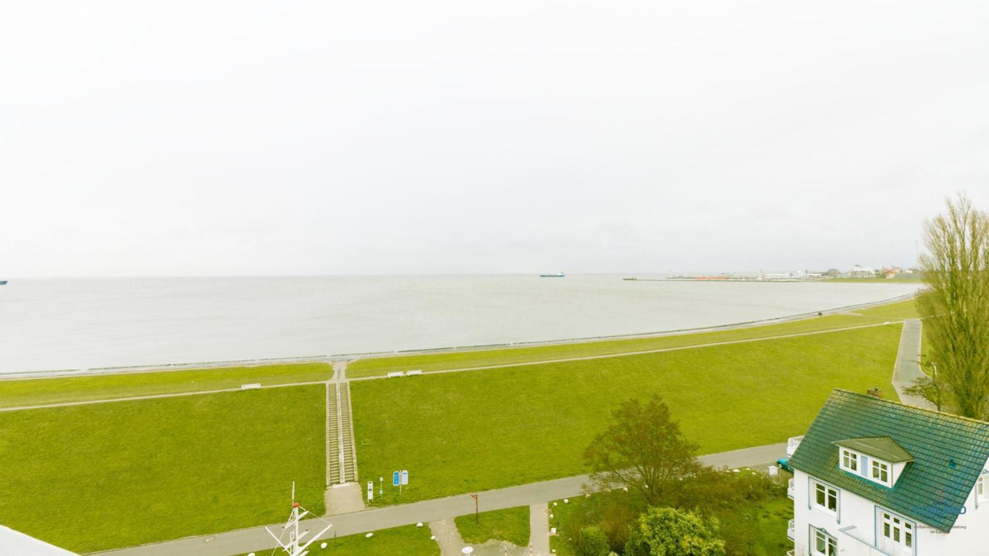 Urlaub Mit Seesicht Haus Nautic Whg.709 Cuxhaven Bagian luar foto